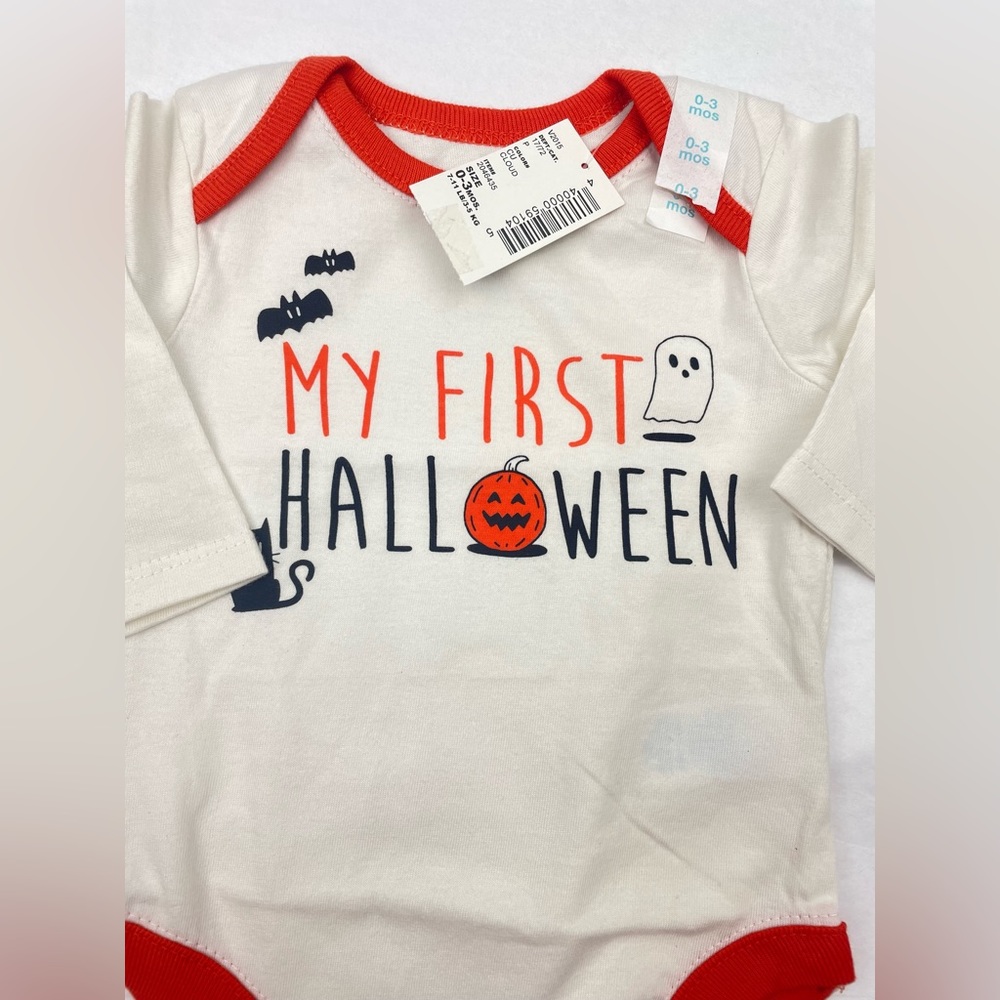 My First Halloween Baby boy Bodysuit
